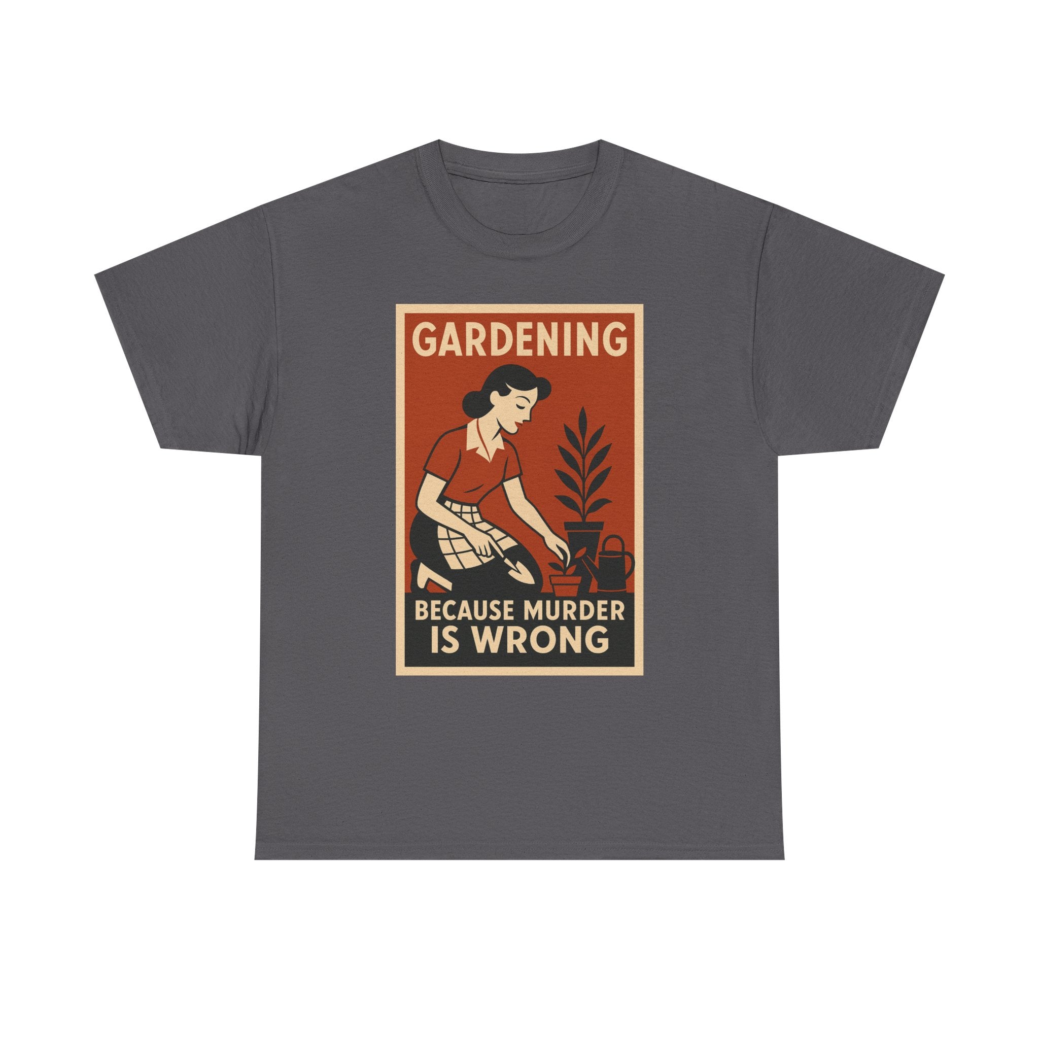 Women Gardening Tee Retro Graphic T-Shirt Vintage Garden Lover Gift