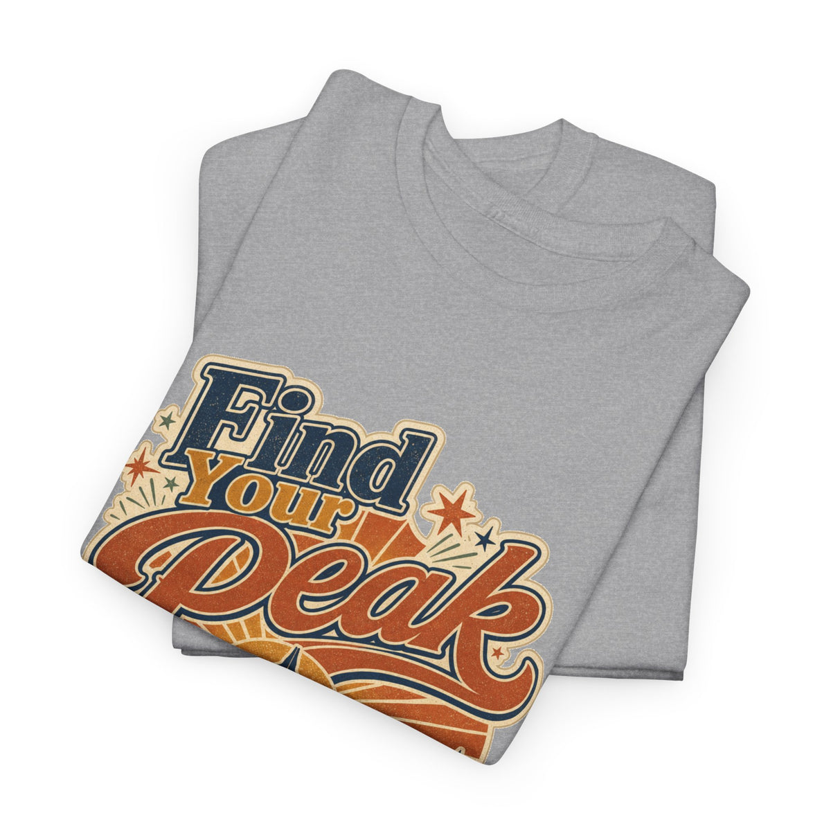 Find Your Peak Yoga T-Shirt – unisex t-shirt by PrintMyDream