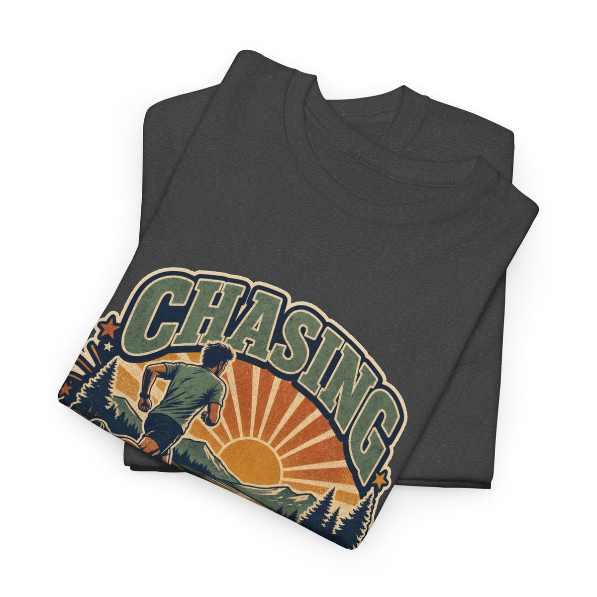 Chasing Sunrise Running T-Shirt – unisex t-shirt by PrintMyDream