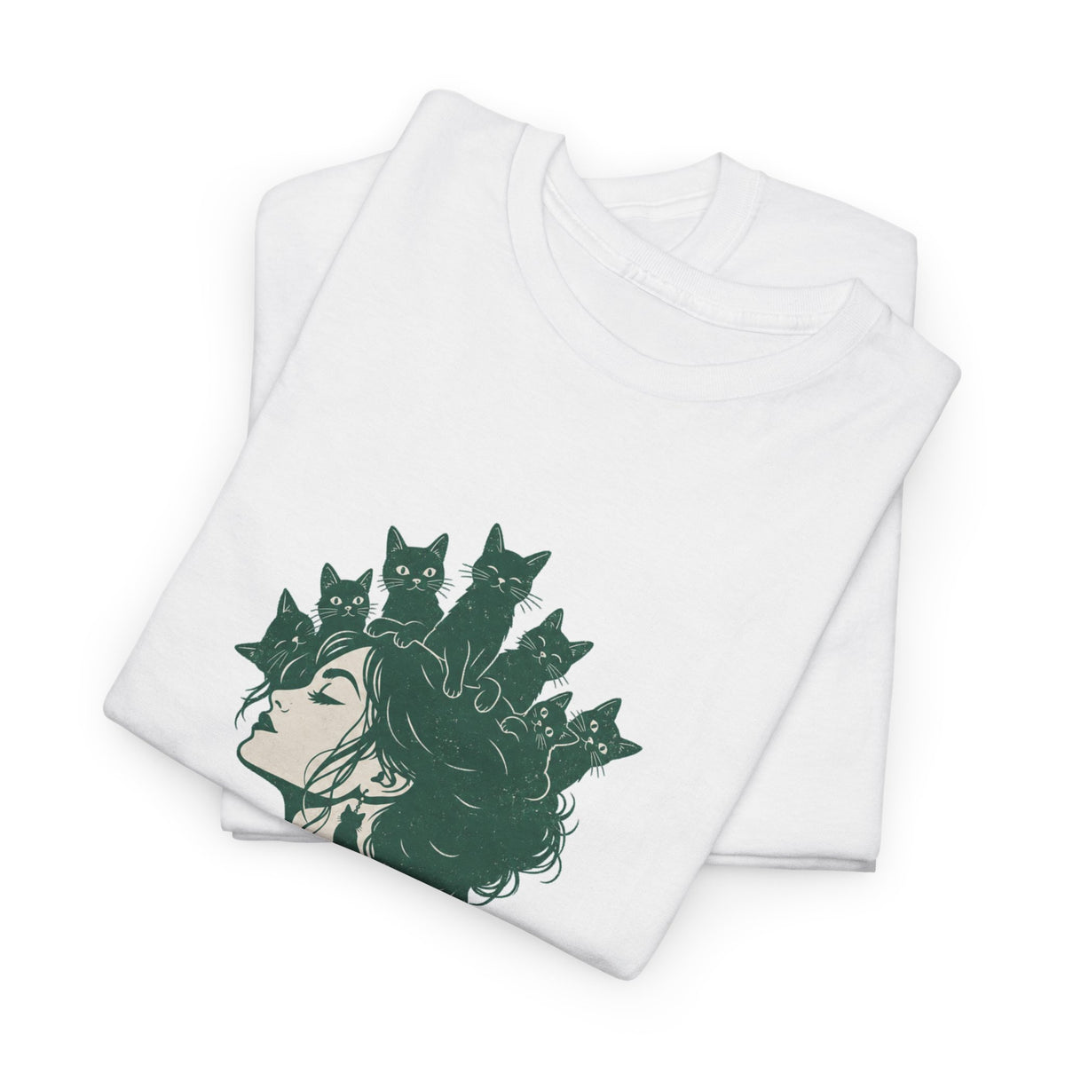 Cat Mom Crown T-Shirt – unisex t-shirt by PrintMyDream