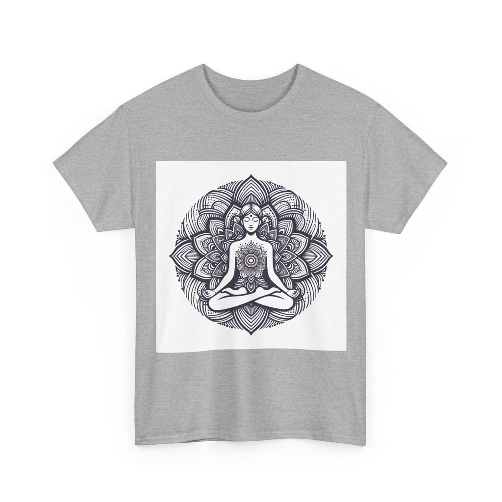 Meditating Lotus Mandala T-Shirt