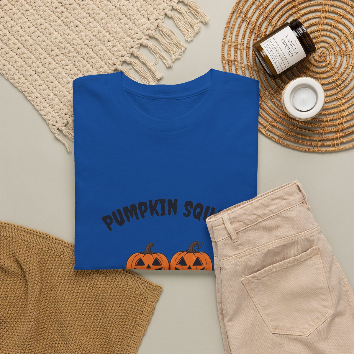Pumpkin Squad Halloween T-Shirt – unisex t-shirt by PrintMyDream