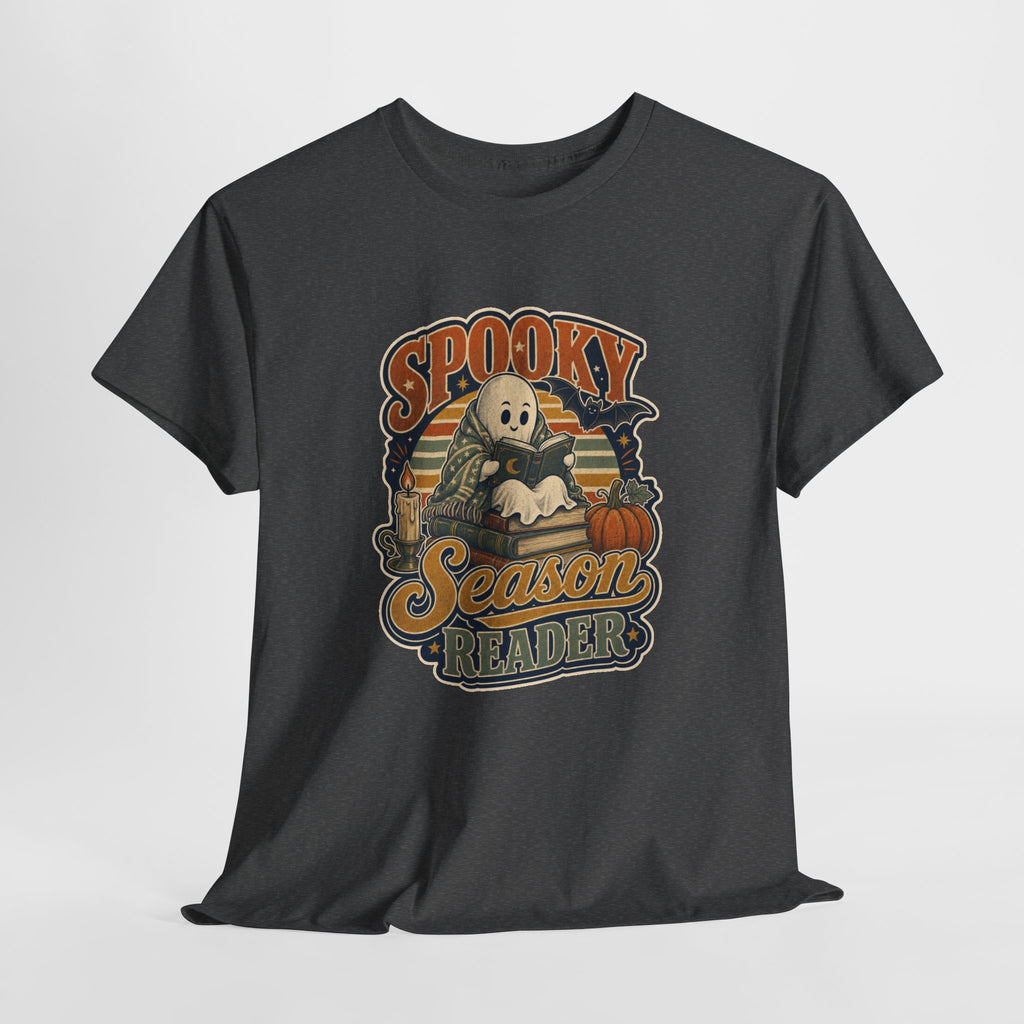 Spooky Season Reader T-Shirt – unisex t-shirt by PrintMyDream