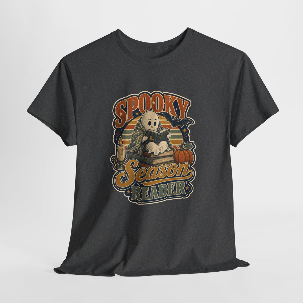 Spooky Season Reader T-Shirt – unisex t-shirt by PrintMyDream