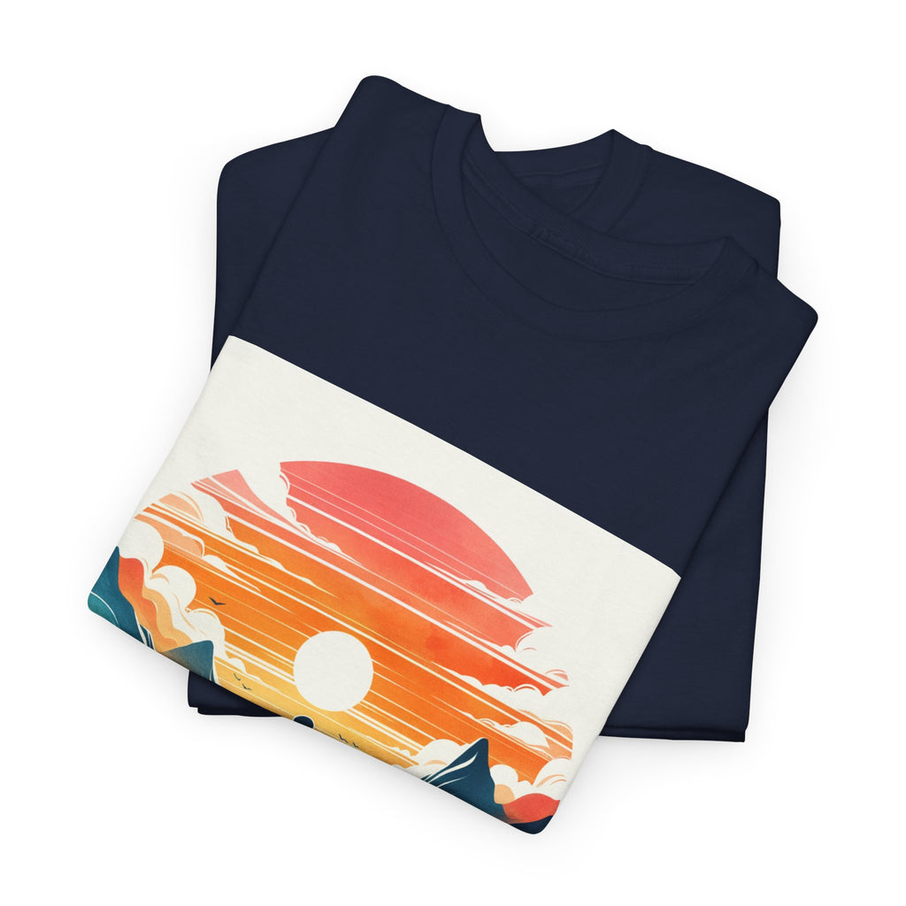 Meditation Mountain Tee – unisex t-shirt by PrintMyDream