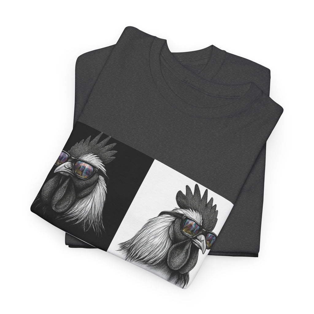Hipster Chicken T-Shirt – unisex t-shirt by PrintMyDream