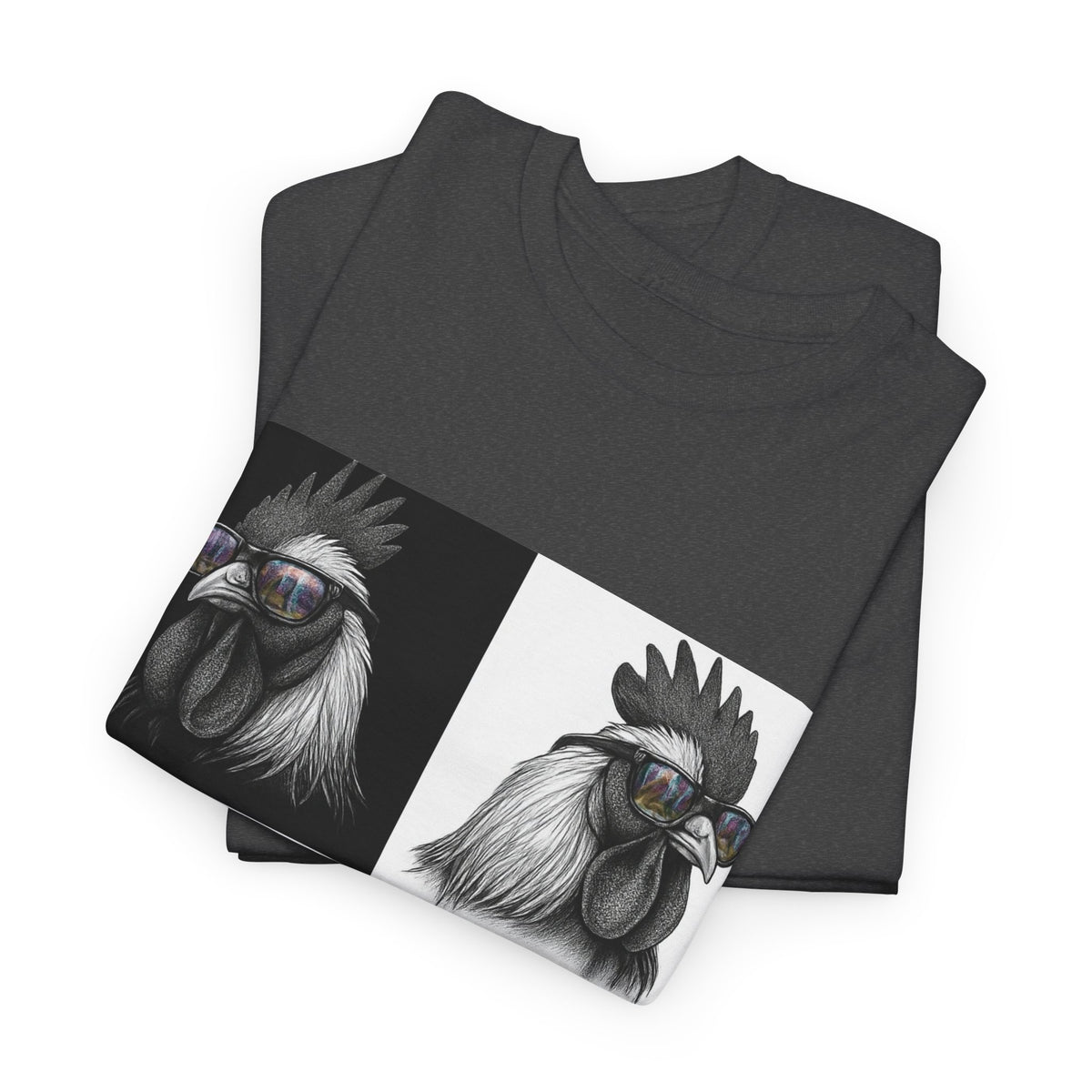 Hipster Chicken T-Shirt – unisex t-shirt by PrintMyDream