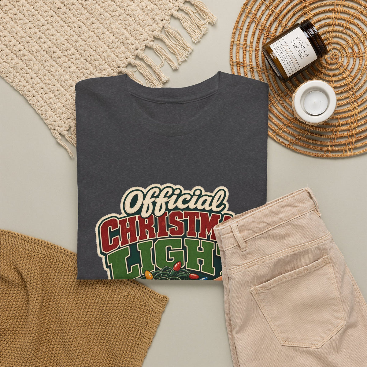 Official Christmas Light Untangler T-Shirt – unisex t-shirt by PrintMyDream