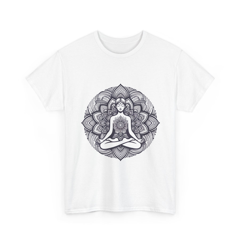 Meditating Lotus Mandala T-Shirt