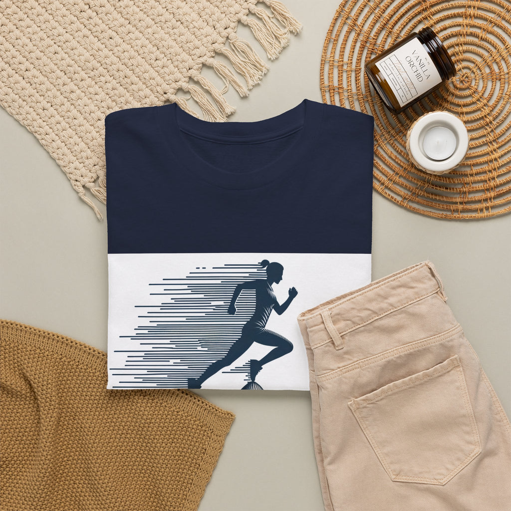 Trail Running Heartbeat T-Shirt – unisex t-shirt by PrintMyDream