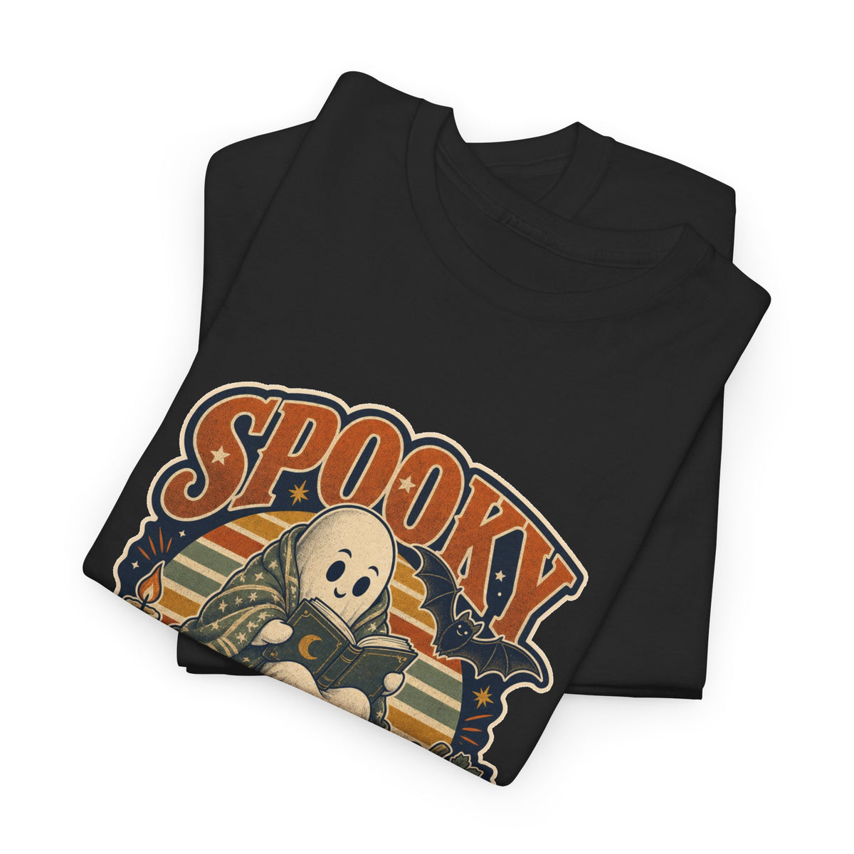 Spooky Season Reader T-Shirt – unisex t-shirt by PrintMyDream