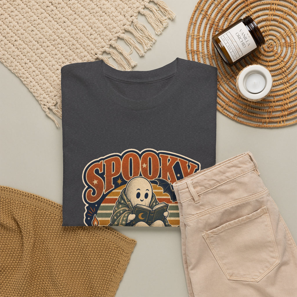 Spooky Season Reader T-Shirt – unisex t-shirt by PrintMyDream