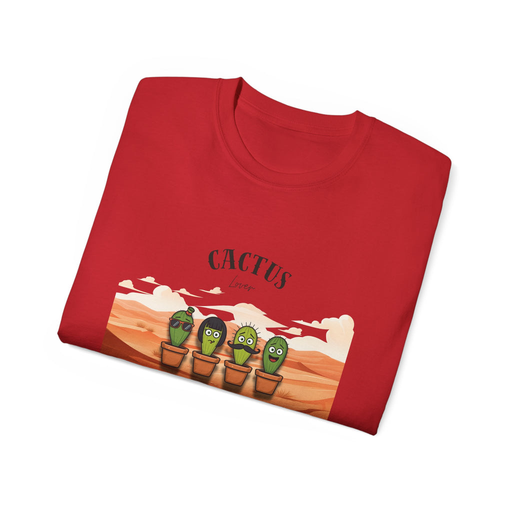 Cactus Graphic Tee, Fun and Quirky Unisex Shirt for Plant Lovers, Perfect for Casual Wear, Gifts, and Summer Days