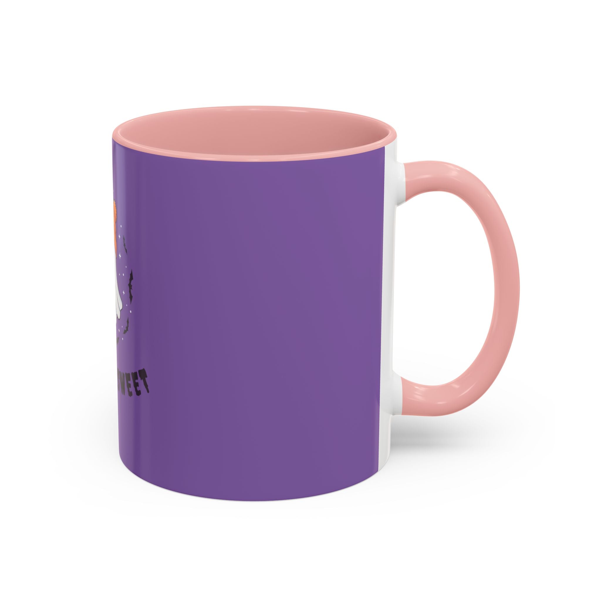 Boo or Sweet – Cute Halloween Ghost Mug with Candy & Pumpkin Design