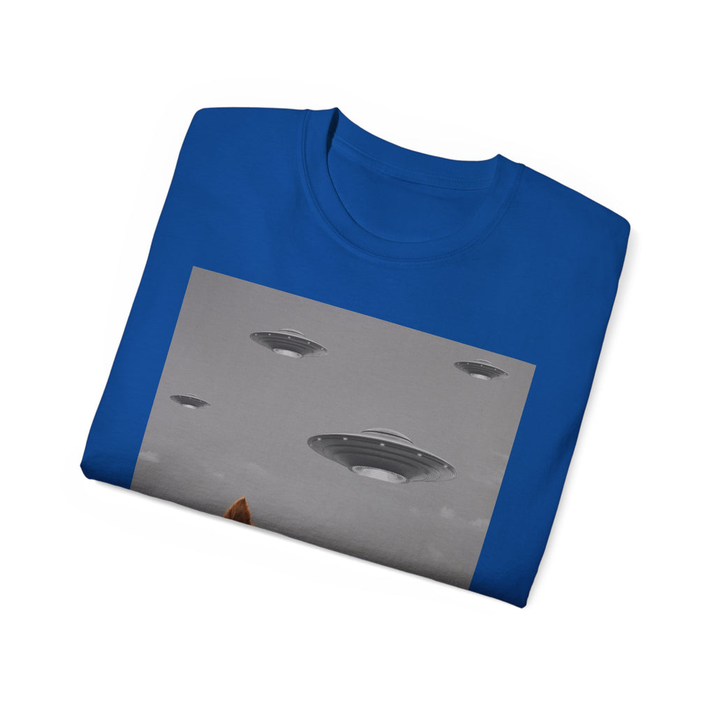 Dog/Alien Invasion Tee