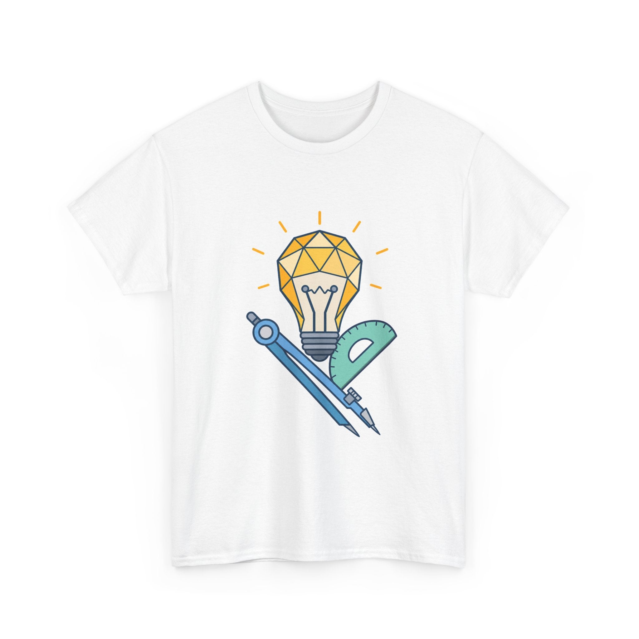 Original Geometric T-Shirt for Math Enthusiasts