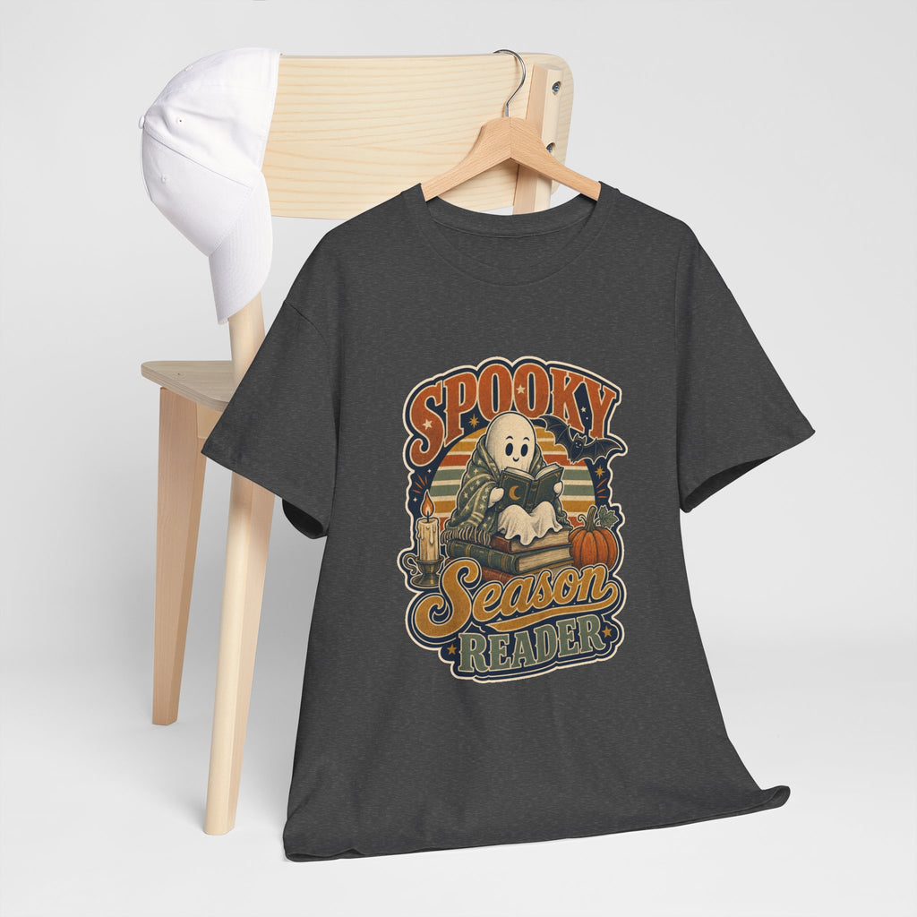Spooky Season Reader T-Shirt – unisex t-shirt by PrintMyDream
