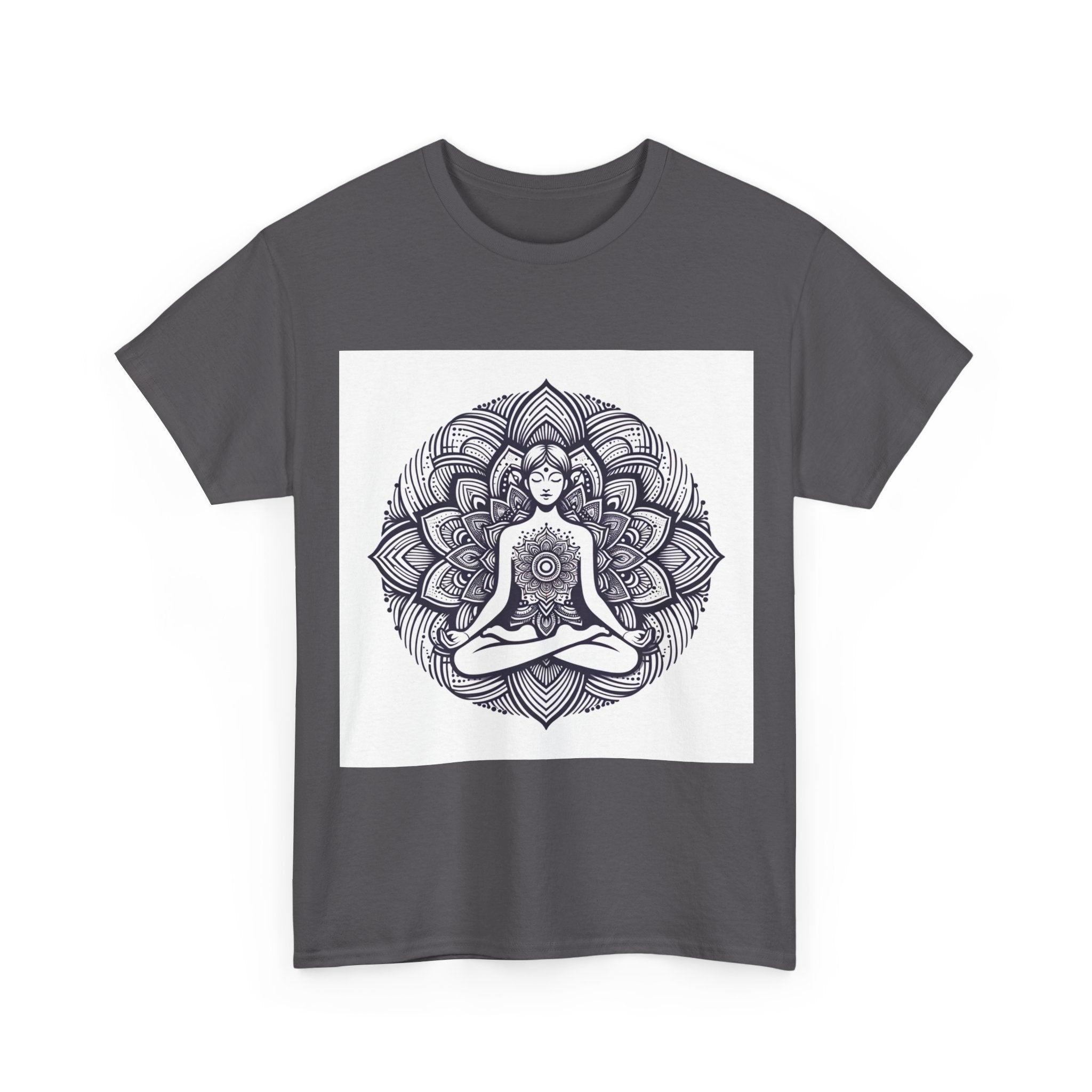 Meditating Lotus Mandala T-Shirt