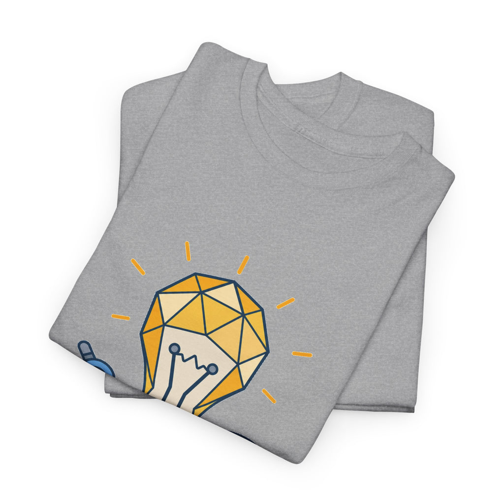 Lightbulb Math Tools T-Shirt – unisex t-shirt by PrintMyDream