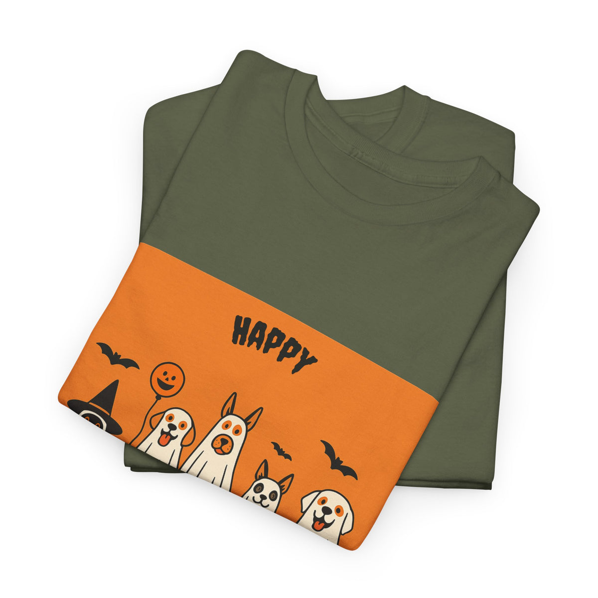 Dog Ghost Squad Halloween T-Shirt – unisex t-shirt by PrintMyDream