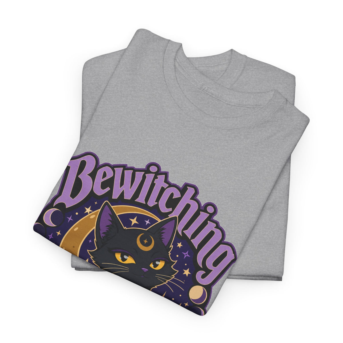 Black Cat Magic T-Shirt – unisex t-shirt by PrintMyDream