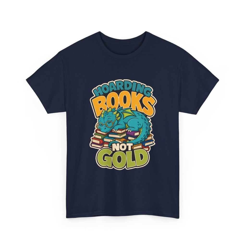 Book Lover Dragon T-Shirt - Fantasy Reader's Dream