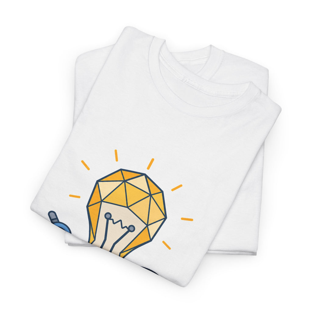Lightbulb Math Tools T-Shirt – unisex t-shirt by PrintMyDream