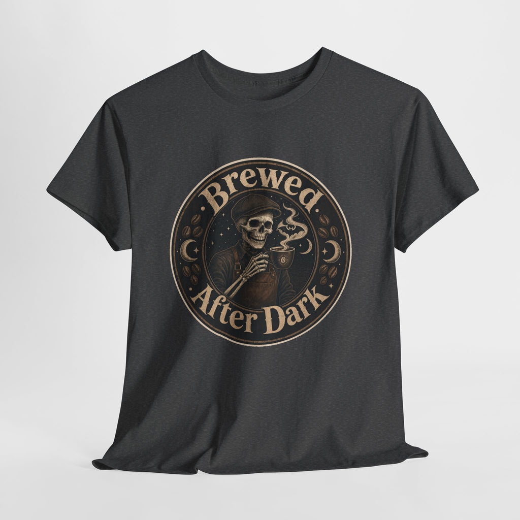 Grinning Skeleton Barista T-Shirt – unisex t-shirt by PrintMyDream