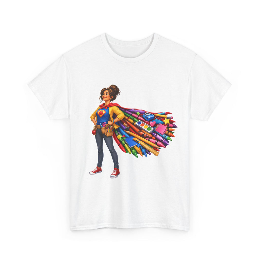 Elementary Teacher Hero T-Shirt Design