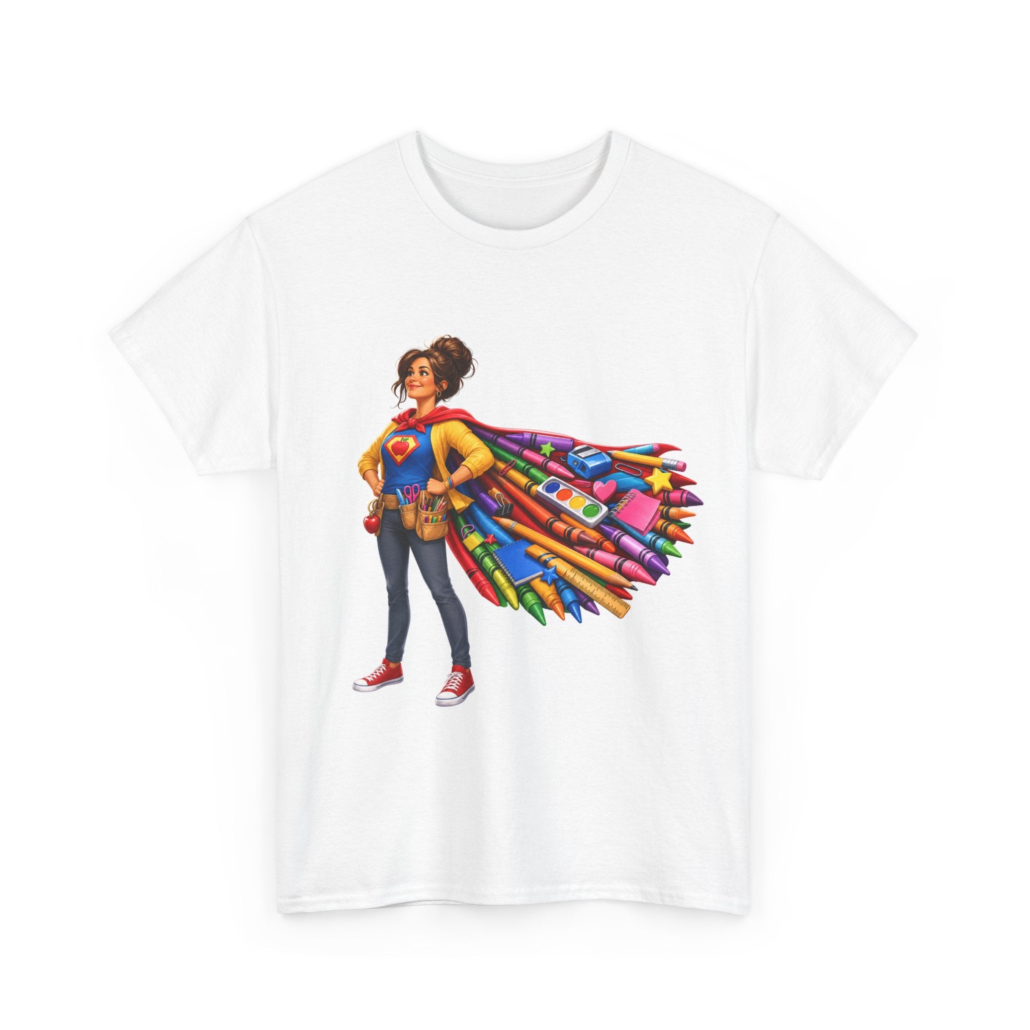 Elementary Teacher Hero T-Shirt Design