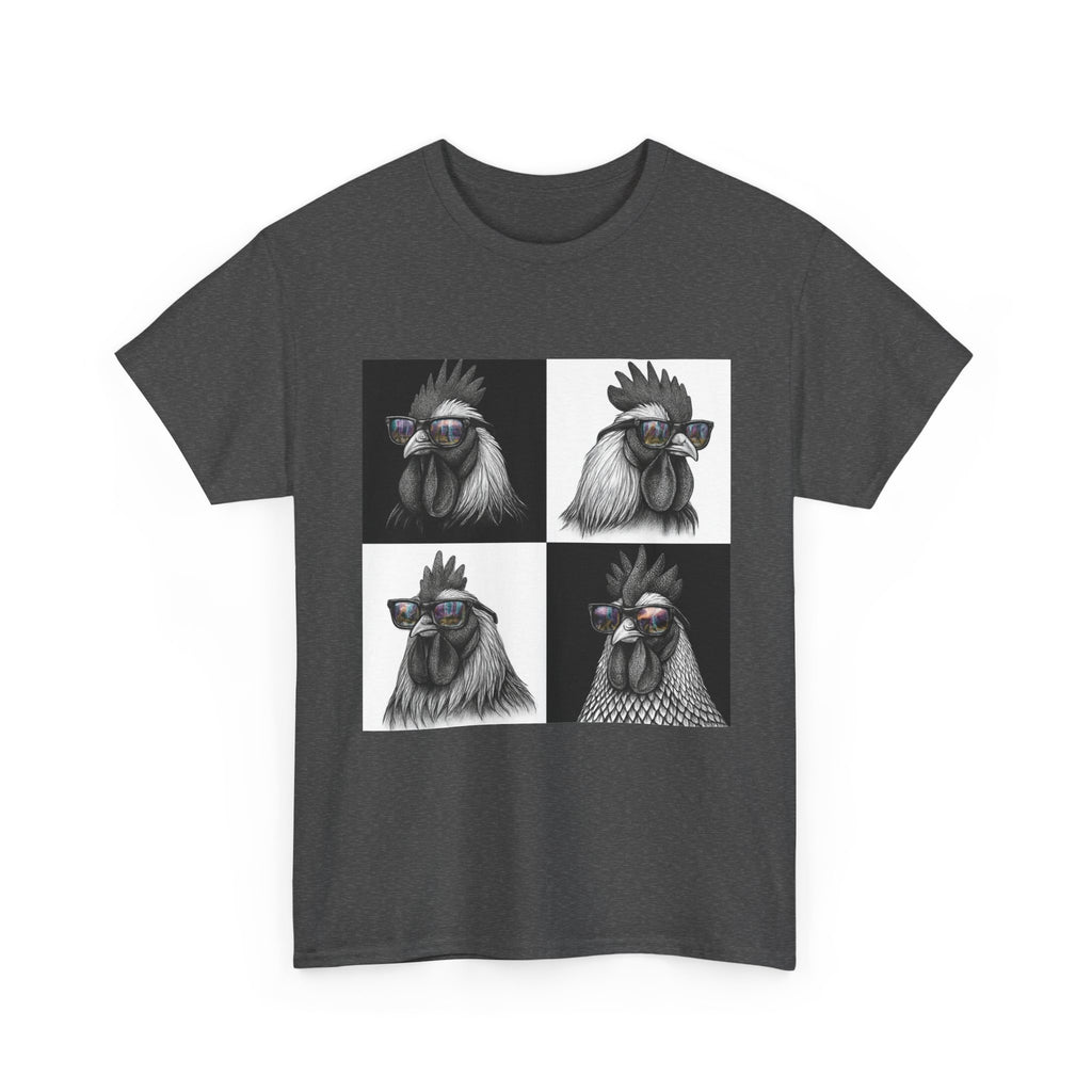 Hipster Chicken T-Shirt – unisex t-shirt by PrintMyDream
