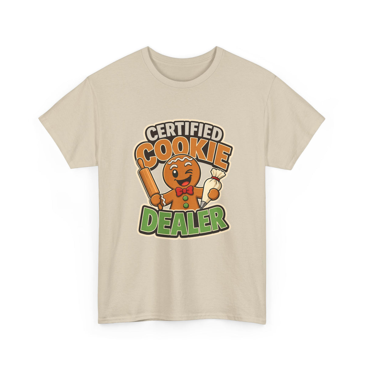 Christmas Baking Fun Gingerbread Baker T-Shirt – unisex t-shirt by PrintMyDream
