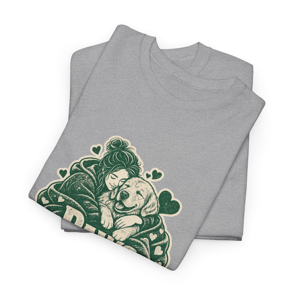 Golden Retriever Cuddles T-Shirt – unisex t-shirt by PrintMyDream