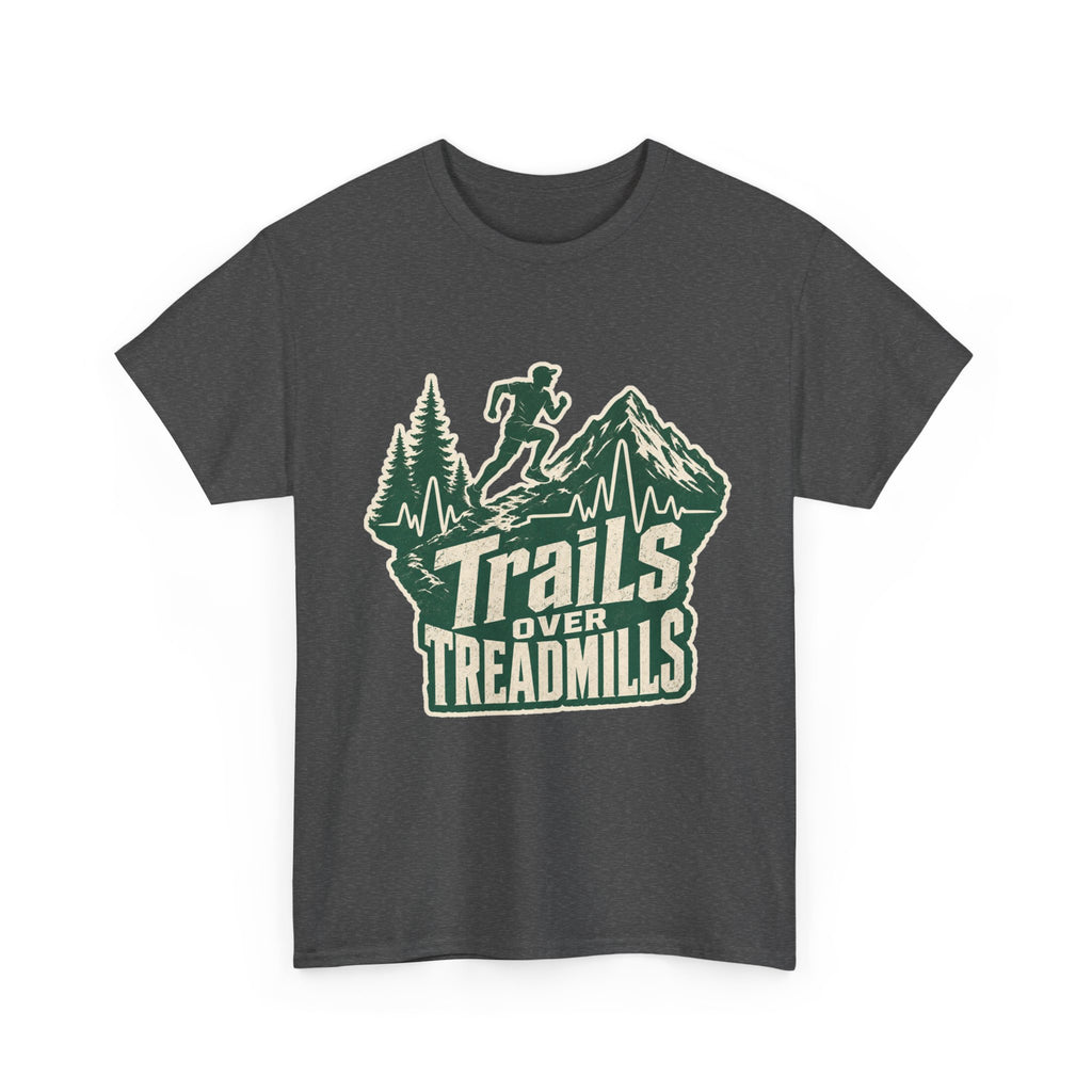Trail Runner Heartbeat T-Shirt – unisex t-shirt by PrintMyDream