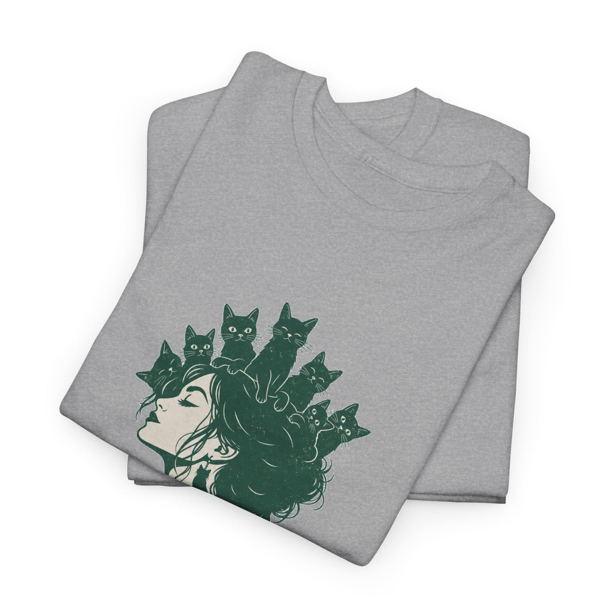 Cat Mom Crown T-Shirt – unisex t-shirt by PrintMyDream