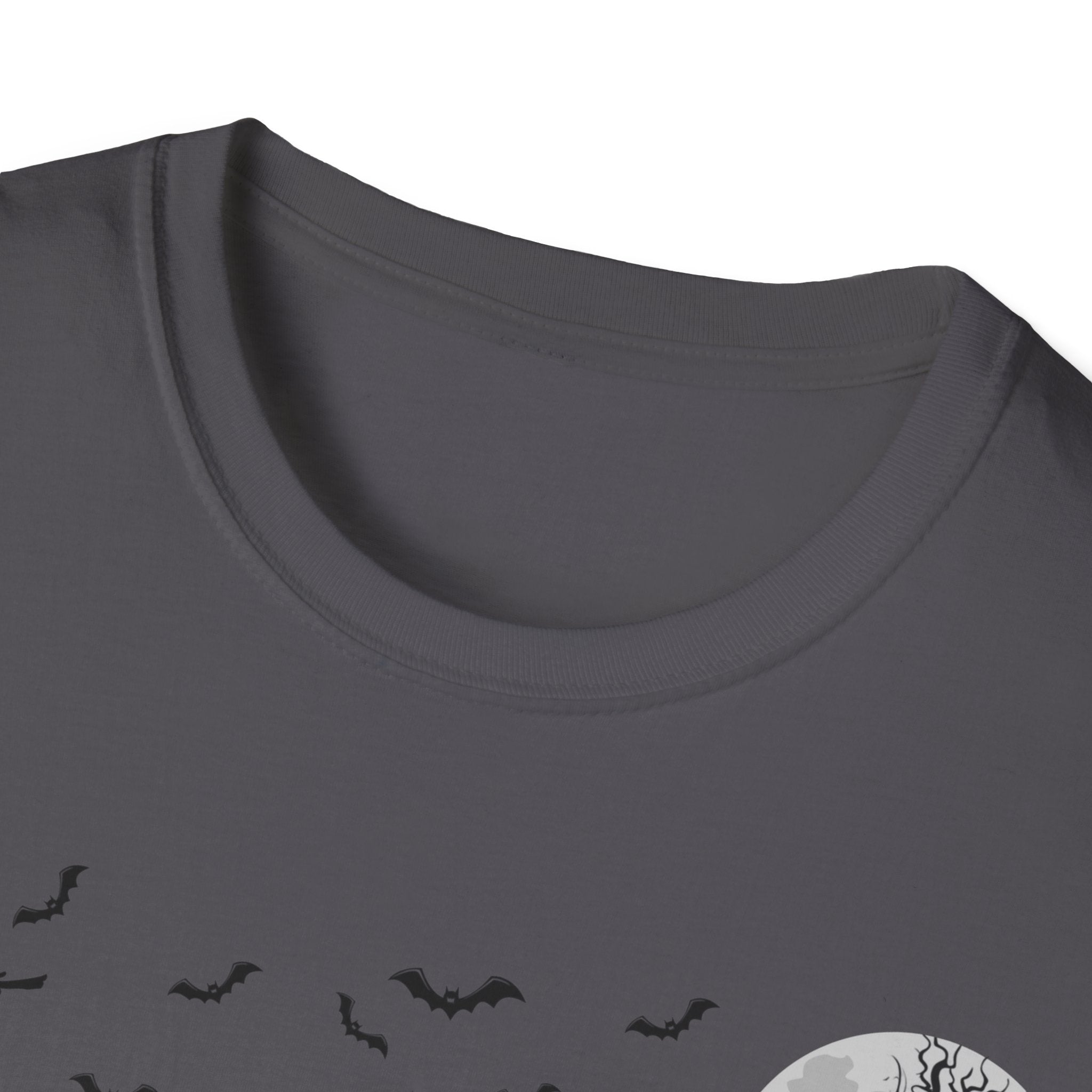 Halloween Witch Castle Cemetery Unisex T-Shirt
