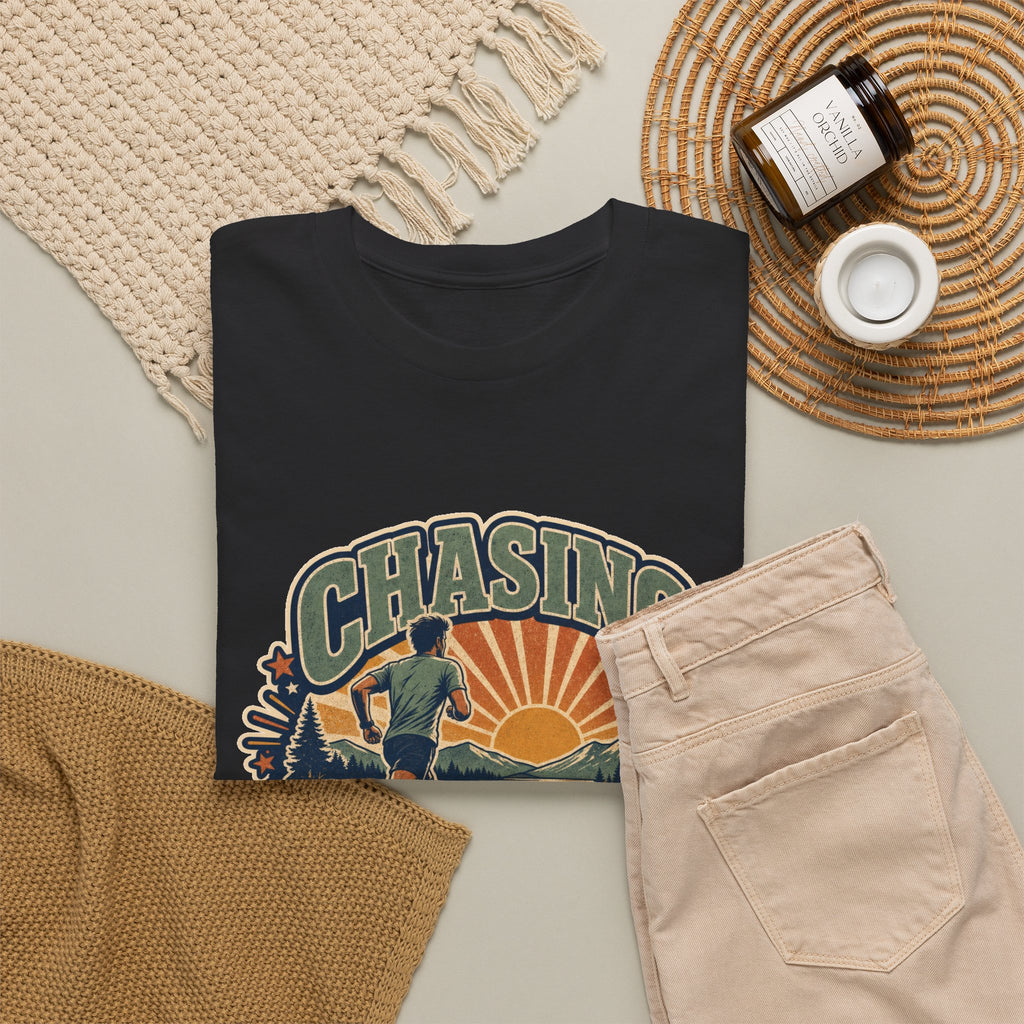 Chasing Sunrise Running T-Shirt – unisex t-shirt by PrintMyDream