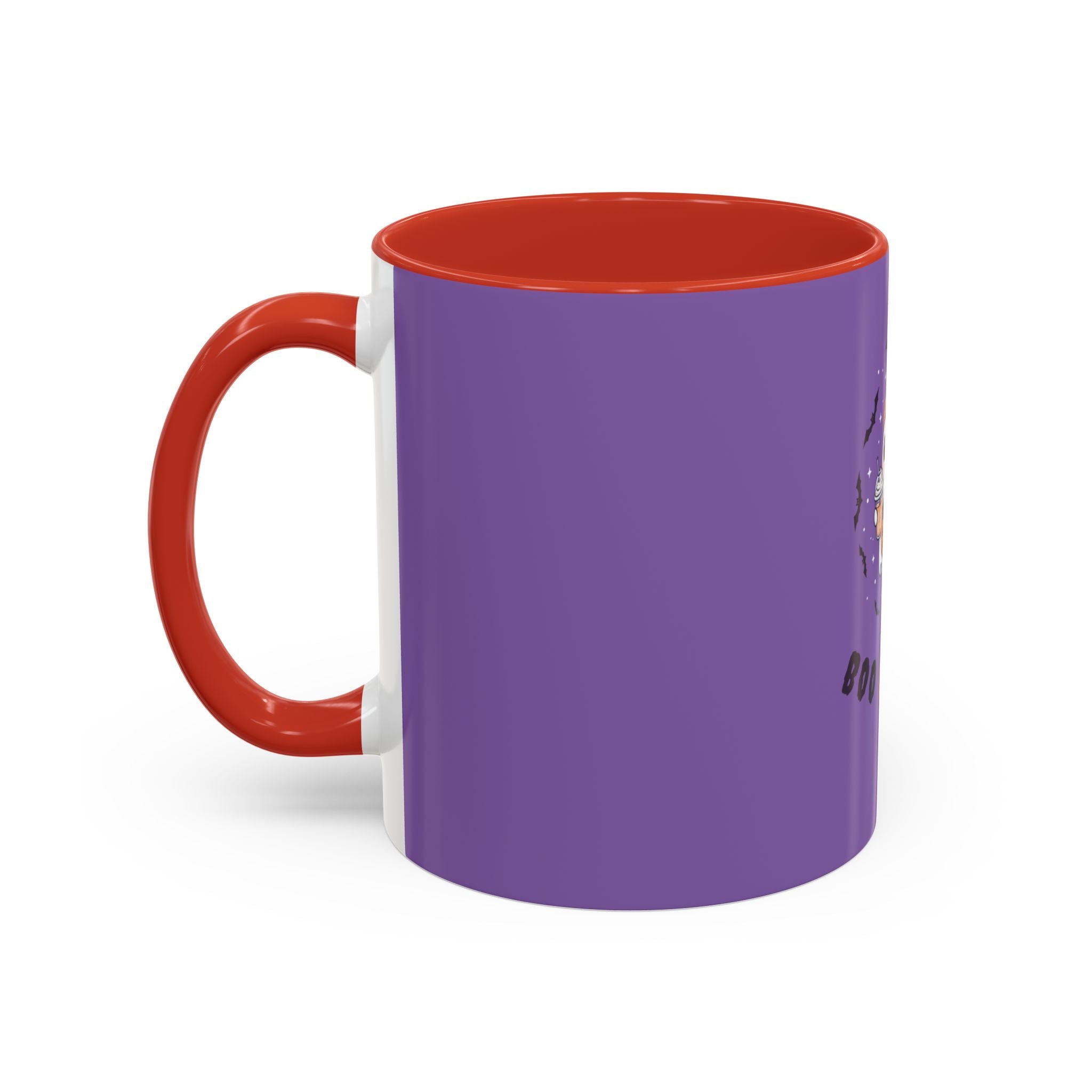 Boo or Sweet – Cute Halloween Ghost Mug with Candy & Pumpkin Design