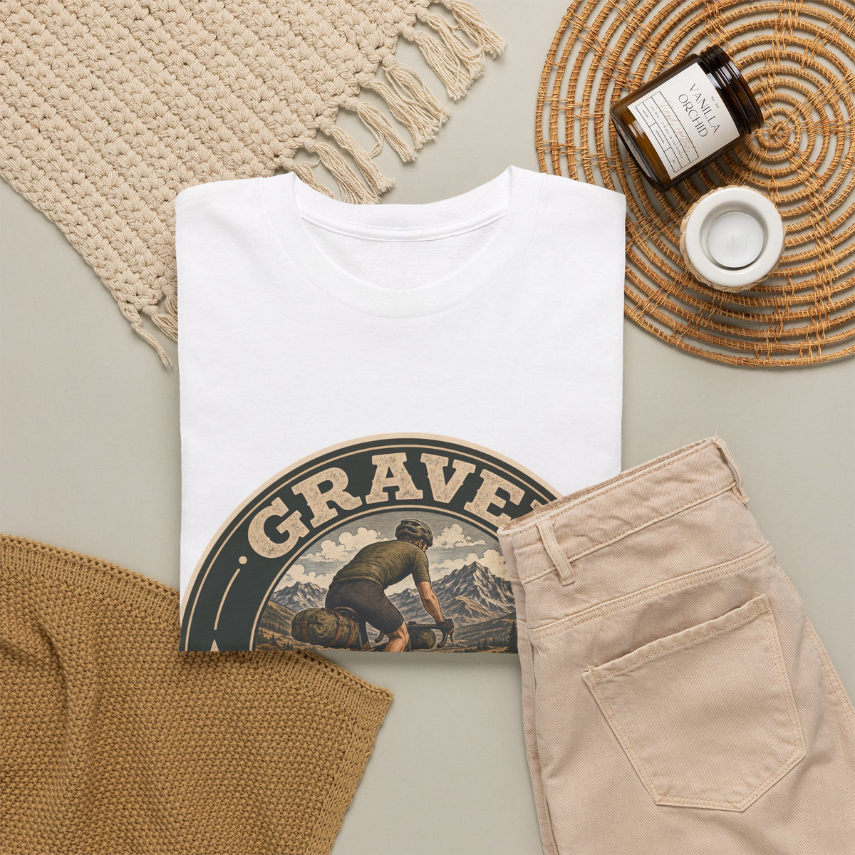 Gravel Grinder Cycling T-Shirt – unisex t-shirt by PrintMyDream