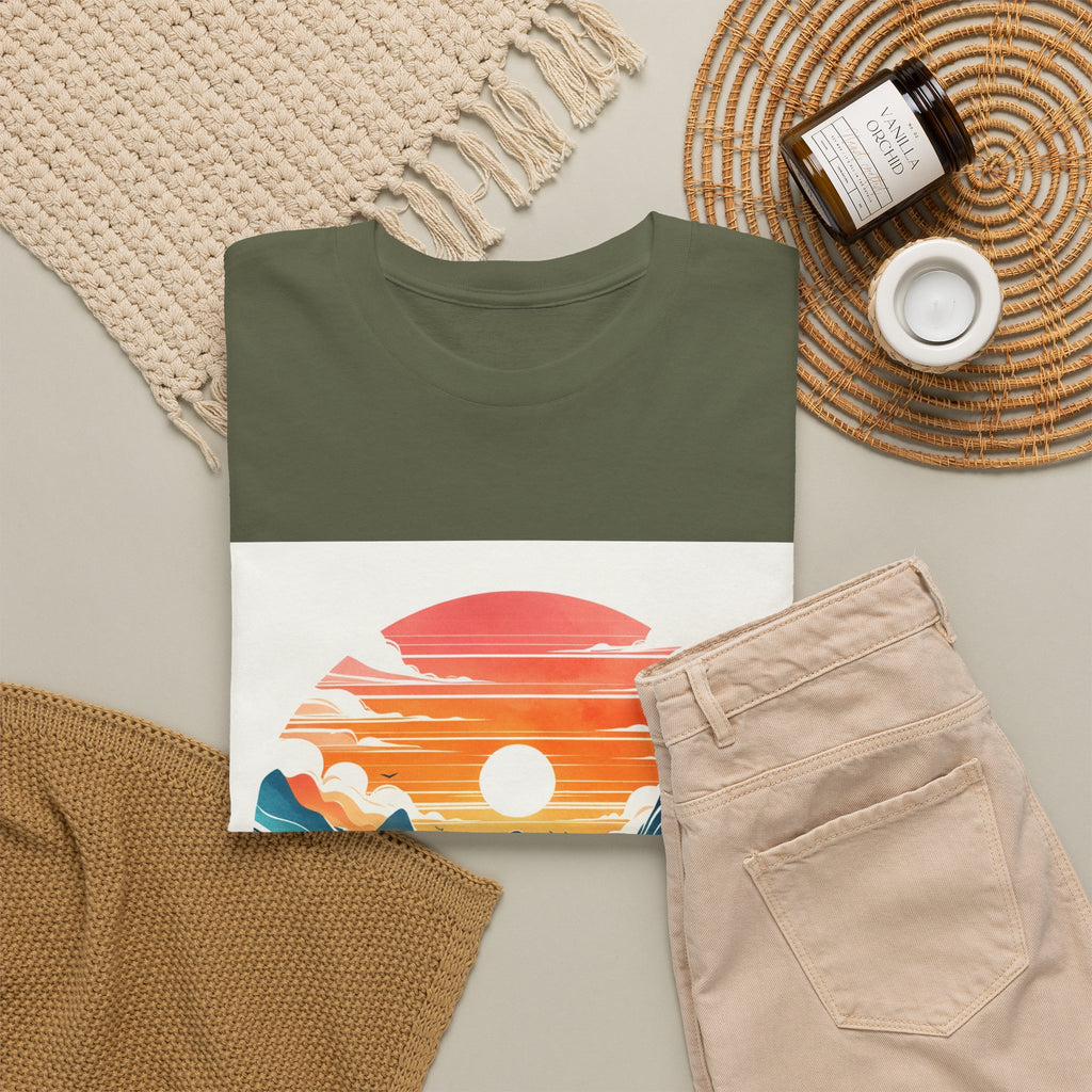 Meditation Mountain Tee – unisex t-shirt by PrintMyDream