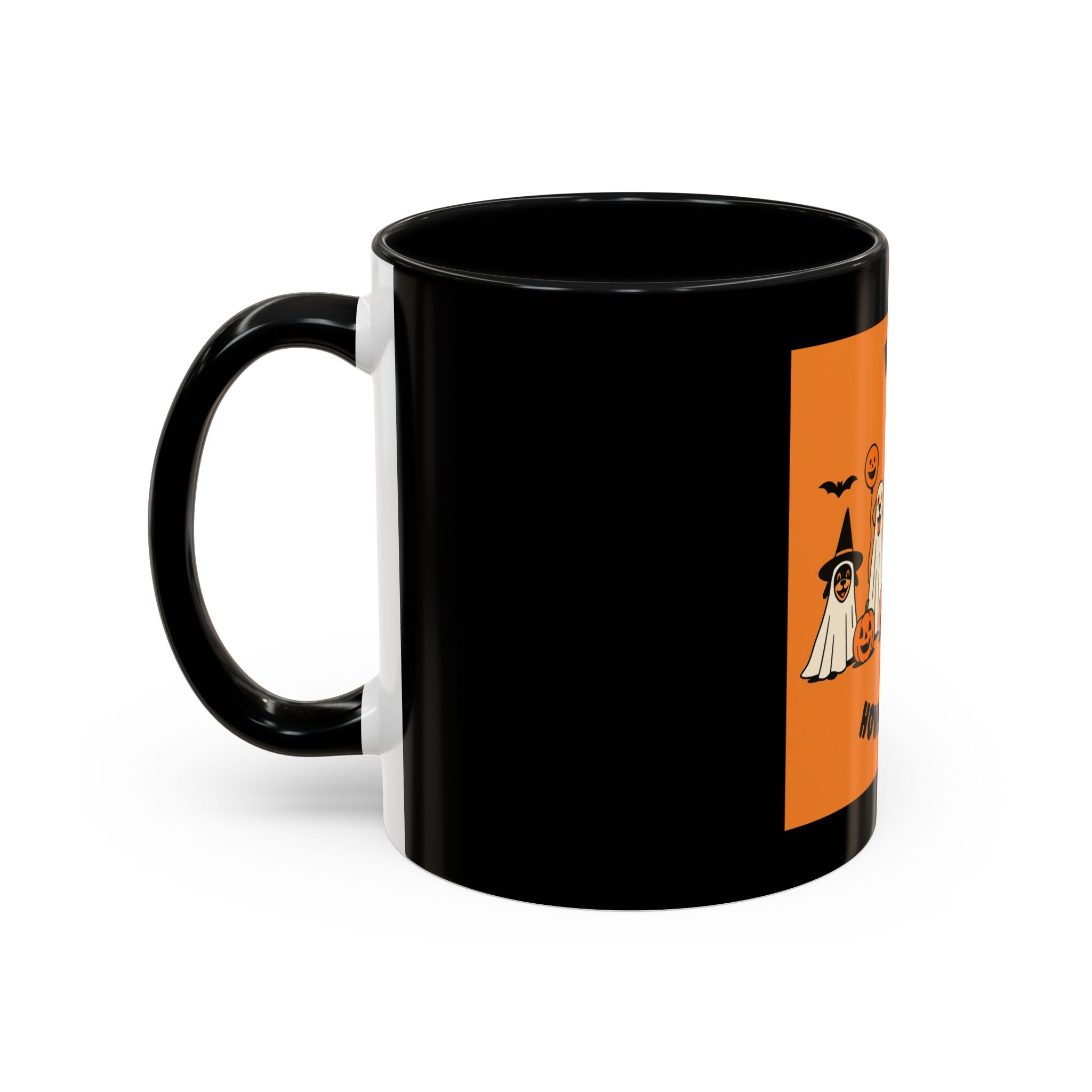 Halloween Ghosts Coffee Mug, Spooky Mug, Autumn Drinkware, Trick or Treat Gift, Holiday Coffee Cup