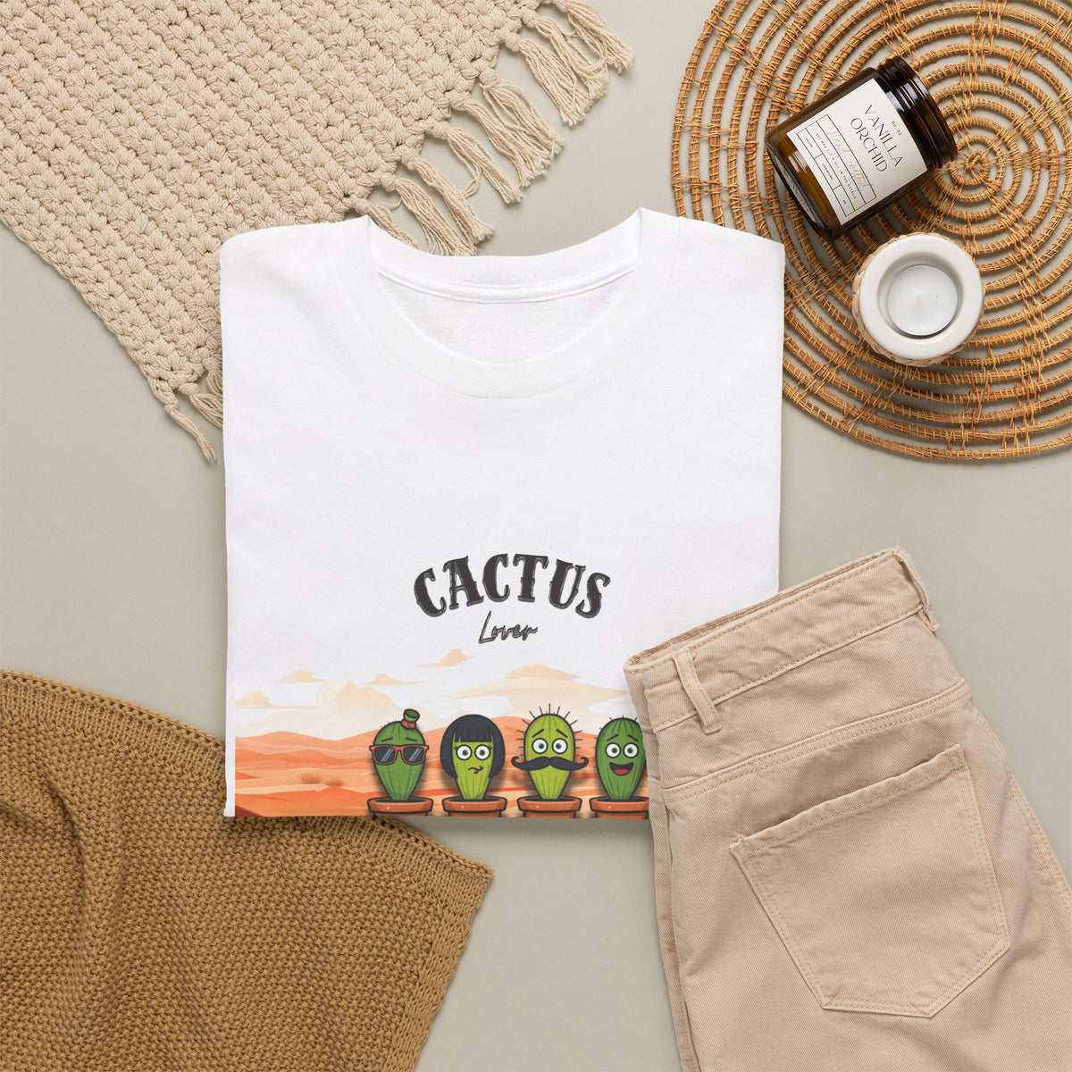 Cactus Graphic T-Shirt – unisex t-shirt by PrintMyDream