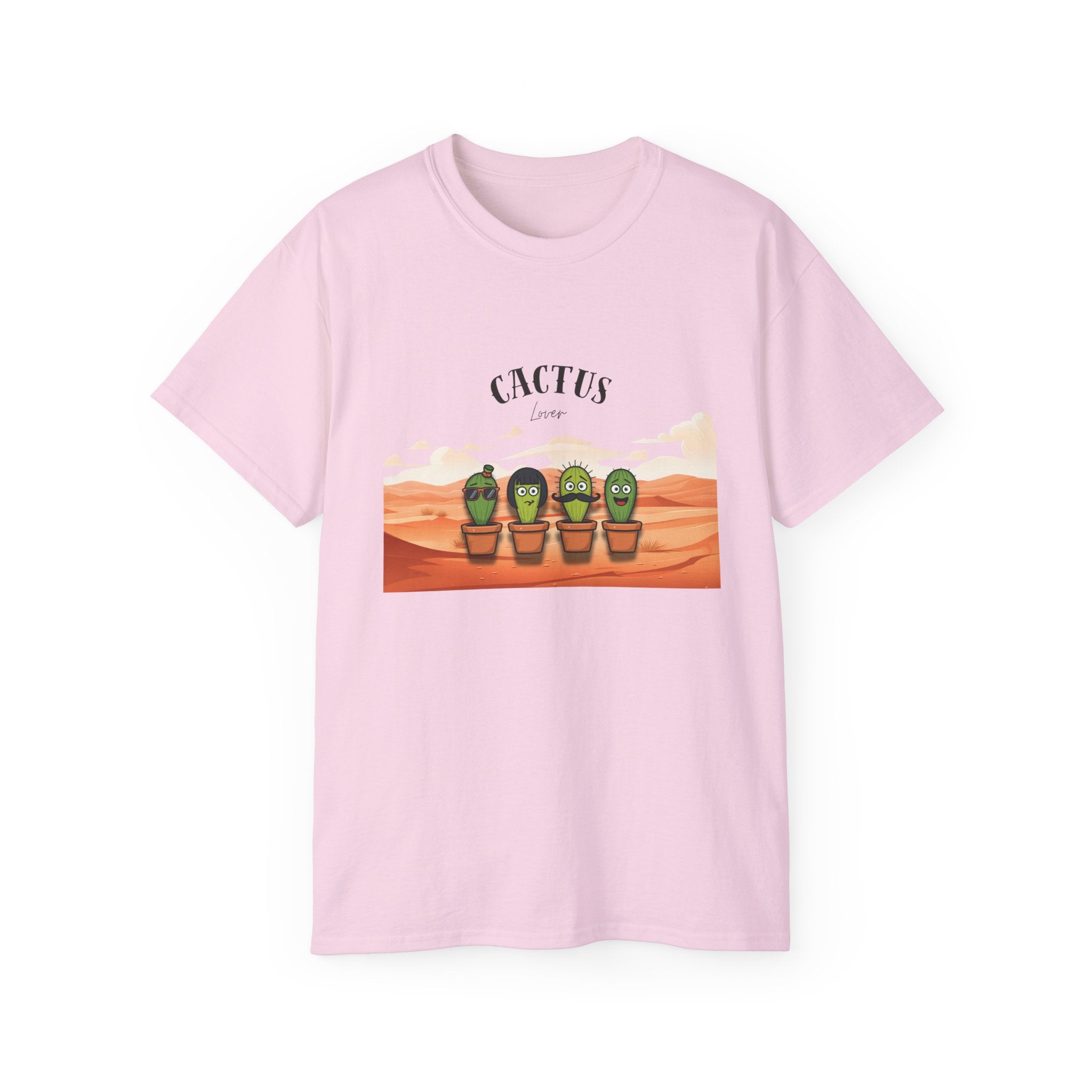 Cactus Graphic Tee, Fun and Quirky Unisex Shirt for Plant Lovers, Perfect for Casual Wear, Gifts, and Summer Days