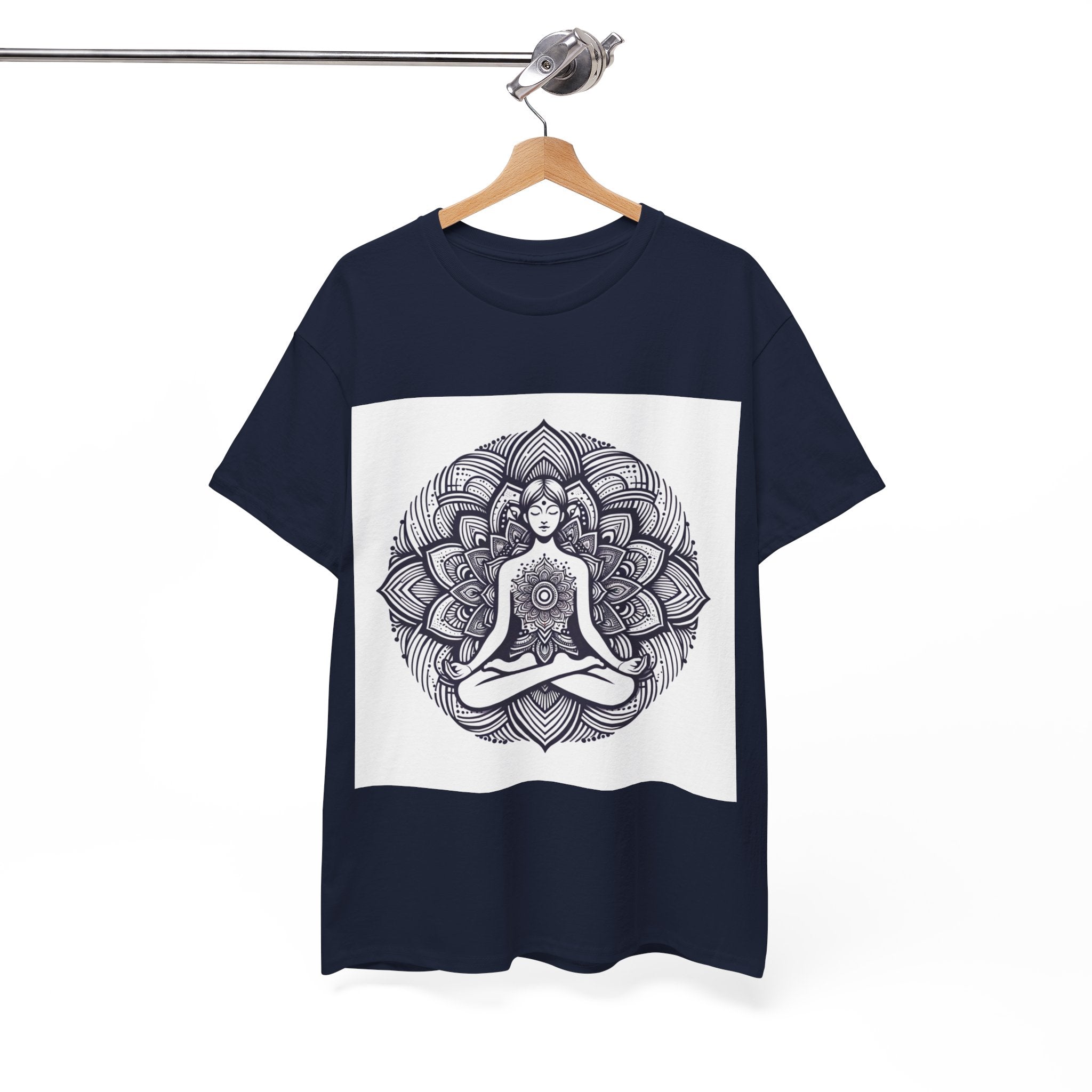 Meditating Lotus Mandala T-Shirt