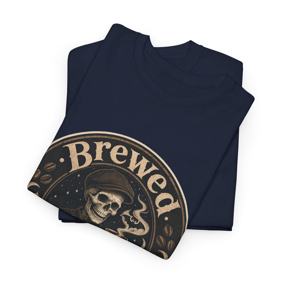 Grinning Skeleton Barista T-Shirt – unisex t-shirt by PrintMyDream