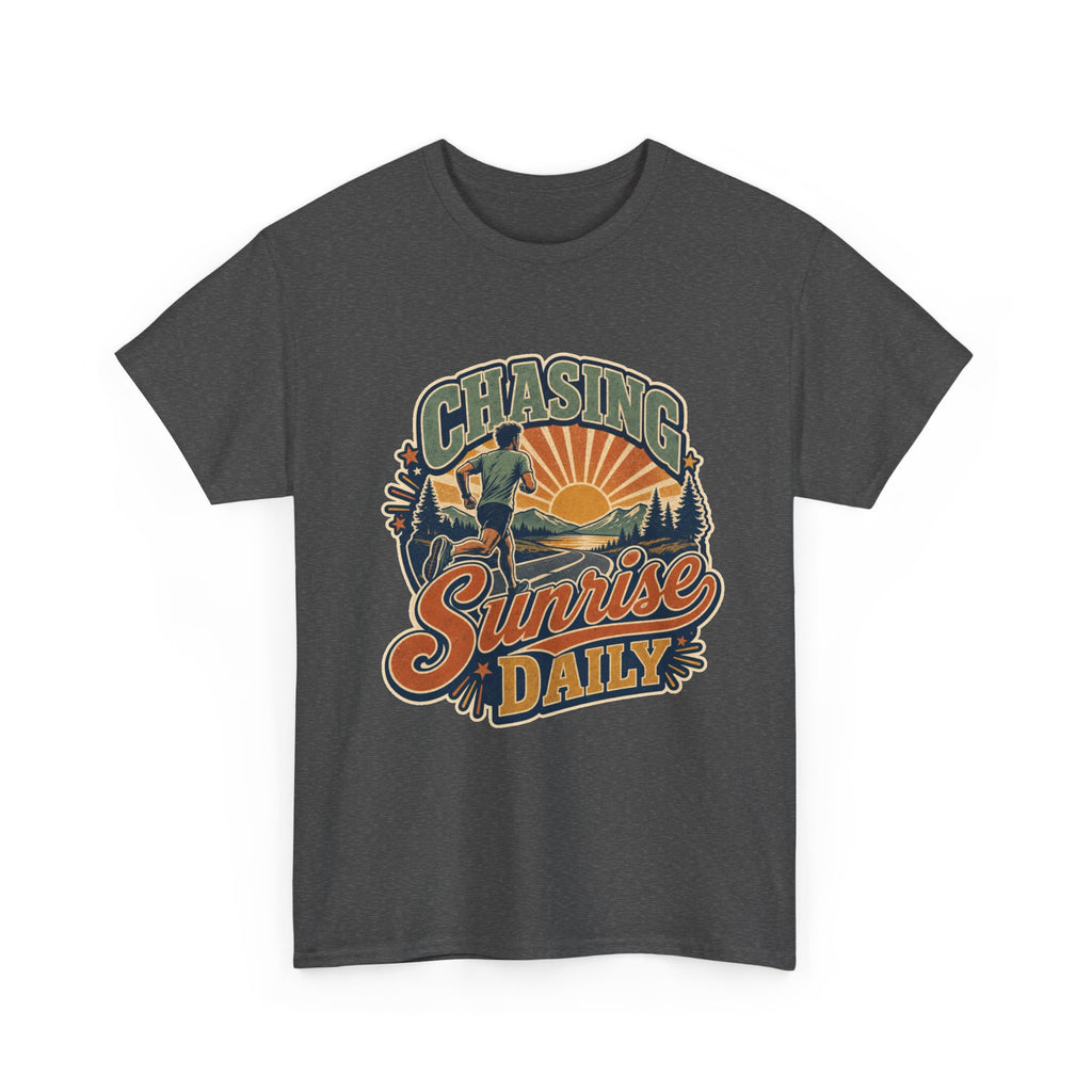 Chasing Sunrise Running T-Shirt – unisex t-shirt by PrintMyDream