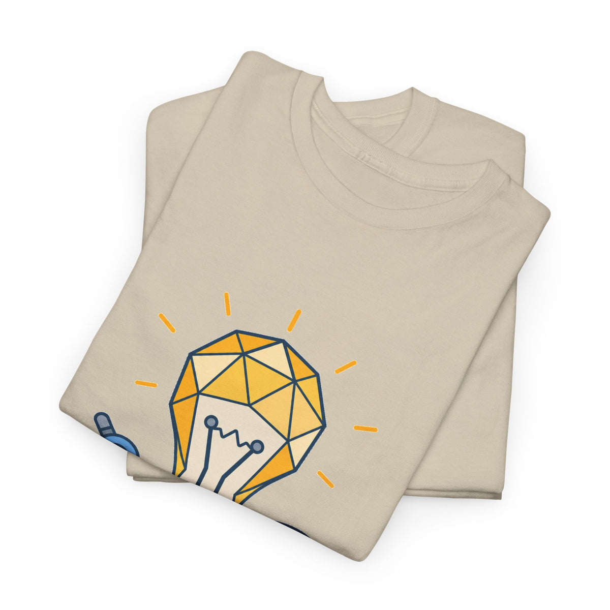 Lightbulb Math Tools T-Shirt – unisex t-shirt by PrintMyDream