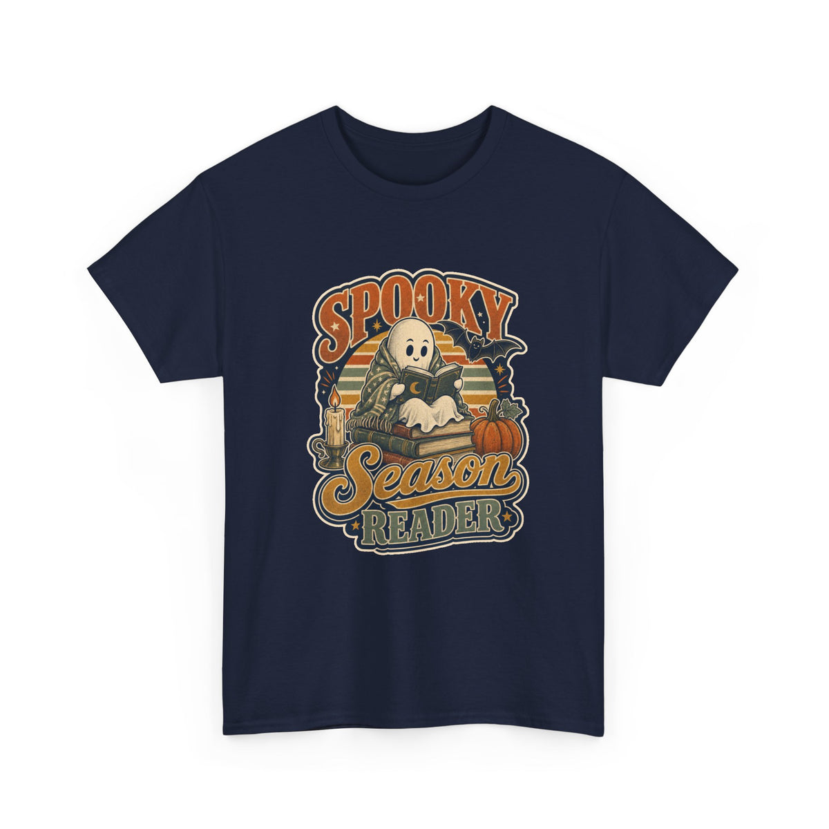 Spooky Season Reader T-Shirt – unisex t-shirt by PrintMyDream