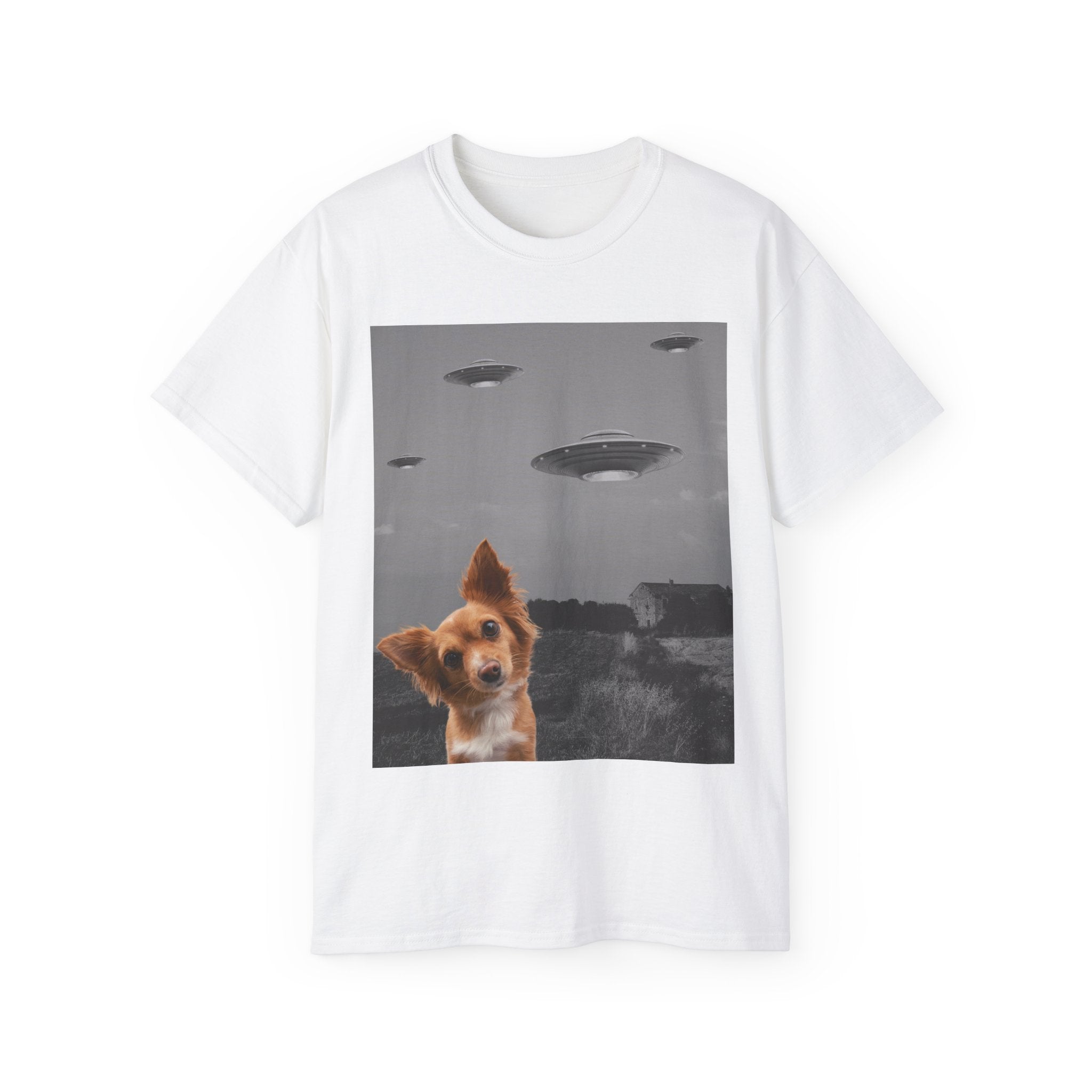 Dog/Alien Invasion Tee