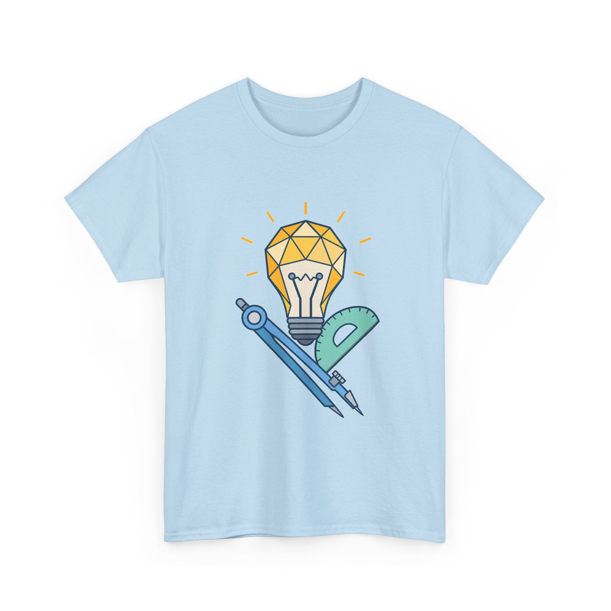 Original Geometric T-Shirt for Math Enthusiasts